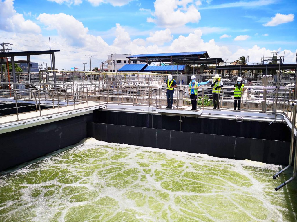 sewage treatment plant