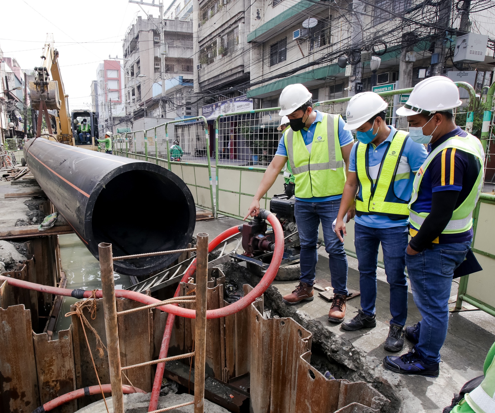 Maynilad replaces 143 km of old pipes in 2023