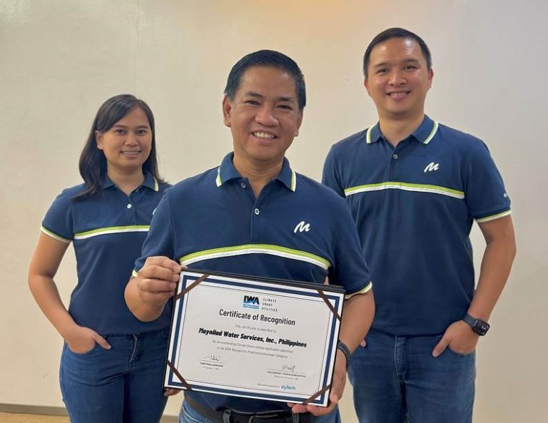 Maynilad named 2024 IWA Climate Smart Utility Maynilad Water Services
